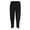 Black, variant on Women's Cotton Linen Pants Elastic Waist Drawstring Strapped Pleated Casual Workout Trousers with Pockets