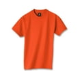 thumbnail image 1 of Hanes Beefy-T Boy`s T-Shirt, M, Orange, 1 of 3