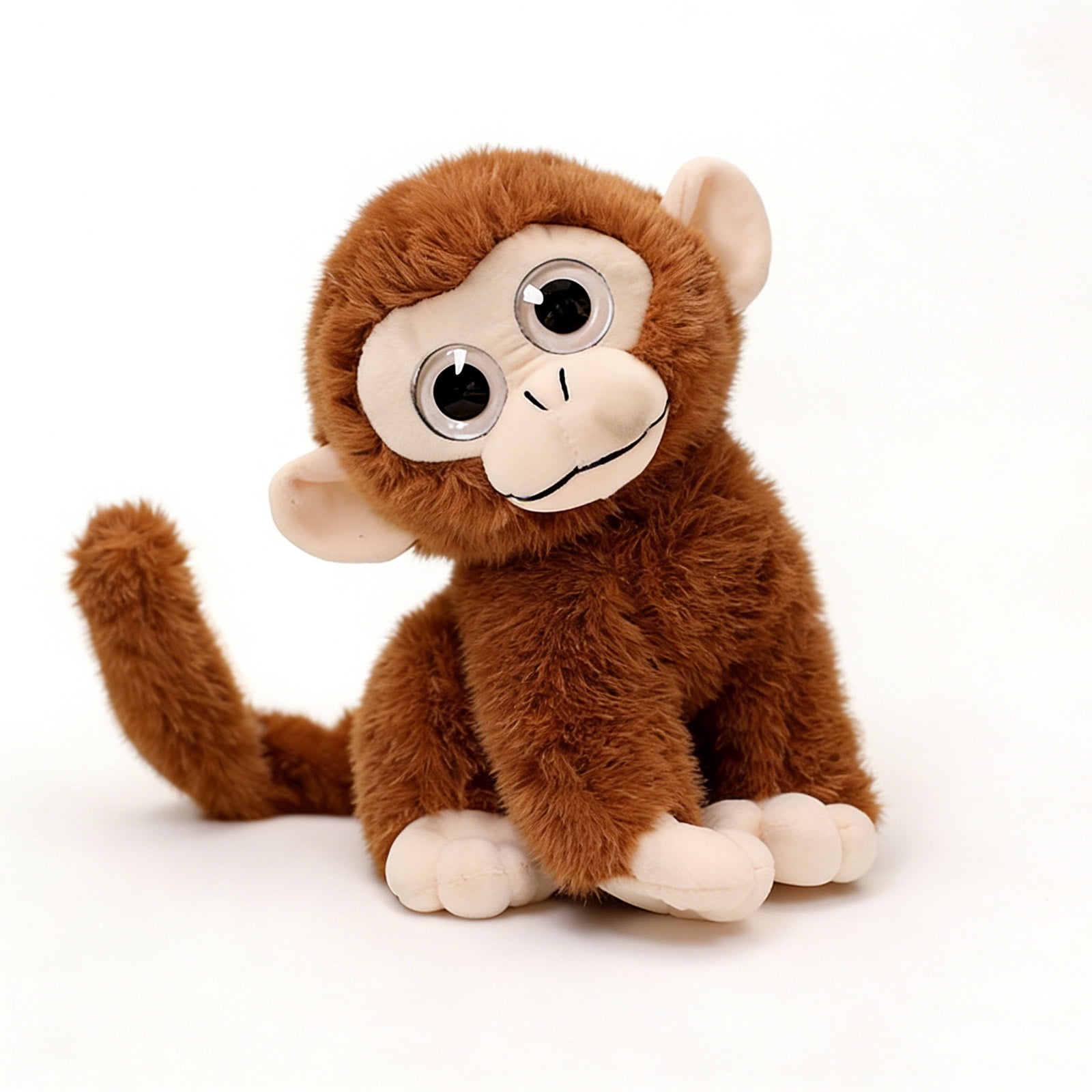 Punch Monkey Stuffed Animal Plush Toys 10in Panchi-kun Punch Japanese Macaque Monkey Stuffed Animal Plushie Toy Birthday Gifts(Style-d)