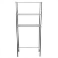 thumbnail image 5 of Home Basics 3 Tier Over the Toilet Space Saver with Tempered Glass Shelves, Chrome, 5 of 6
