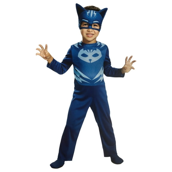 Disguise Toddler Boys Pj Masks Catboy Costume With Jumpsuit & Headpiece 3T-4T
