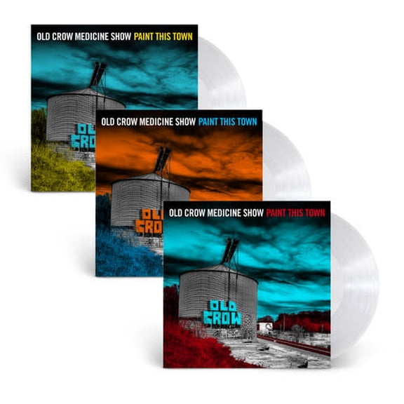 Old Crow Medicine Show Paint This Town [Random Jacket Clear LP] Vinyl