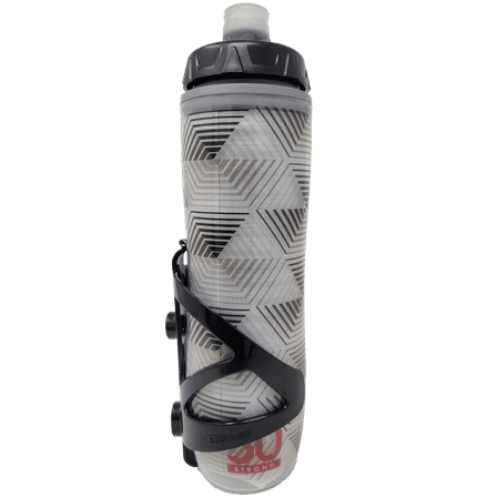 50 Strong 28 oz. Multi-Color Insulated Water Bottle with Bottle Holder Cage Included!