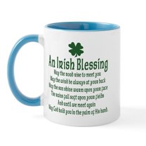 CafePress - Irish Blessing Mug - 11 oz Ceramic Mug - Novelty Coffee Tea Cup