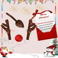 thumbnail image 4 of Reindeer Decoration Car Vehicle Nose Horn Costume Set Rudolph Christmas Reindeer Red Nose Ornaments, 4 of 7
