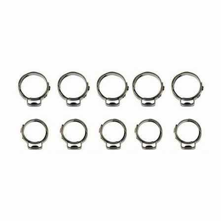Bike Master 152178 15.5 mm Fuel Line Replacement Clamp - Set of 10