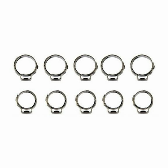 Bike Master 152178 15.5 mm Fuel Line Replacement Clamp - Set of 10