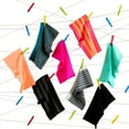 thumbnail image 2 of Alyce Ives Intimates Seamless Girls Panties, Solids & Stripes, S, 8 Pack, 2 of 7