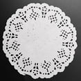 thumbnail image 7 of Lace Doilies Paper 200 Pcs,4.5 Inch Decorative Round Placemats,Liners for Cake,Desserts Baked Treat Tableware Display, 7 of 7