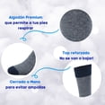 thumbnail image 4 of Calcetines para hombre de vestir. Hechos de algodón. Rayas Obscuras 6 pares, 4 of 6