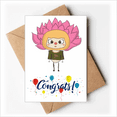thumbnail image 1 of Plant Lotus powder Water libélula Beauty uu Sobre de la Carta de felicitación de la tarjeta de matrimonio, 1 of 4