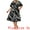Black, variant on DARING DIVA Women's Plus Size Short Sleeve Notched V Neck Midi Dress 4X Dark Green