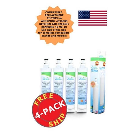 

Zuma Filters™ Brand Refrigerator Water Filter compatible with Kenmore® 50793 (4 Pack) OPFW-RF300