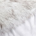 thumbnail image 3 of Jeté de luxe en faux fourrure Blanc, 3 of 3