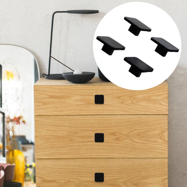 WESIEVYA Lot de 4 Boutons de Meubles Durables pour Installation Maison et Garde-Robe