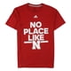 thumbnail image 1 of Adidas Mens No Place Like N Graphic T-Shirt red M, 1 of 2