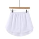 thumbnail image 1 of Falda de barrido inferior con capas ajustables para mujer, falda elástica de cintura alta, dobladillo dividido de media longitud, versión A XL, 1 of 5