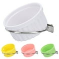 thumbnail image 6 of Bowl Clamps Holders Coops Cup,Bird Cage Water Bowl for Parakeet African Greys Conure Bird Feeding Dish Cups, 6 of 8
