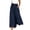 Navy, variant on Women's Casual Wide Leg Pants, Lightweight Button Down Trousers with Pockets for Daily Wear, Stretchy Breathable Lounge Pants
