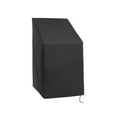 thumbnail image 3 of Chair Cover Waterproof Universal Seat Cover Oxford Cloth Outdoor Patio Chair Protector with Buckle, 3 of 9