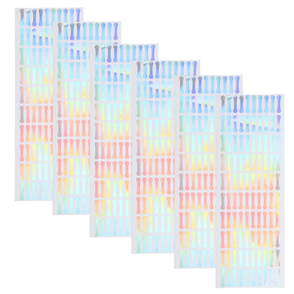 Hemoton 500pcs Tamper Evident Label Retail Package Seal Self Adhesive Sealing Labels Tamper-proofing Stickers Labels For Small Business