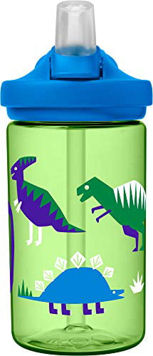 CamelBak Eddy Kids BPA-Free Water Bottle with Straw Jungle Animals 14oz