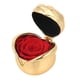 thumbnail image 2 of Flor Fresca Preservada Hecha para Propuesta de Matrimonio Oro rojo, 2 of 9