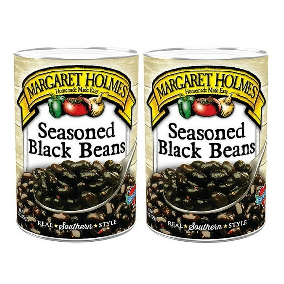 Margaret Holmes Seasoned Black Beans, 15.0 OZ