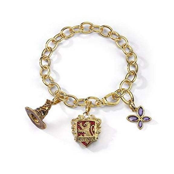 LUMOS HARRY POTTER Gryffindor Charm Bracelet