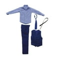thumbnail image 2 of Conjunto de Ropa Masculina Zulema traje de chaleco Figura traje de caballero, 2 of 8