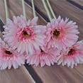 thumbnail image 4 of Flor Simulación de crisantemo artificial, oficina en casa, decoración floral falsa, adorno de boda, rosa 10 Piezas sidaley HA8120-03B, 4 of 6
