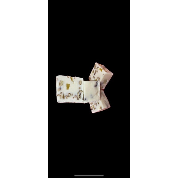 White Chocolate Covered Pineapple and Pecans Fudge 1/2 pound