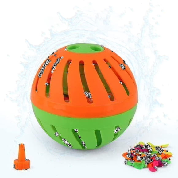 Water Ball Time Bomb with 50 Balloons, Outdoor Prank Toys, Water Balloons, Party Supplies for Kids and Adults (Balls)