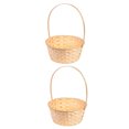 thumbnail image 3 of SHISUYAN 2Pcs Creative Flower Baskets Flower Arrangement Baskets Portable Storage Baskets, 3 of 7