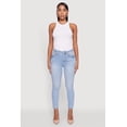 thumbnail image 2 of Womens WAX Whiskered Cropped Skinny Jeans, 2 of 5