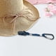 thumbnail image 2 of Clip para sombrero para viajar en el equipaje, porta sombreros, accesorio ligero de manos libres. Azul marino, 2 of 9