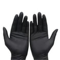 thumbnail image 2 of On Sale!Black Food Grade Disposable Gloves - Powder Free and Latex Free Multi-Purpose Use, 2 of 3