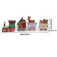 thumbnail image 2 of Ounissouiy 1 Uds tren de de Navidad adornos de Navidad Santa Claus juguetes para niños 2021 Navidad Noel accesorios de fiesta en casa Kits de decoración para fiestas diez, 2 of 6