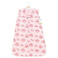 thumbnail image 2 of Hudson Baby Infant Girls Plush Faux Fur Sleeping Bag, Wearable Blanket, Blush Rose, 0-6 Months, 2 of 2
