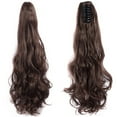 thumbnail image 1 of TFixol Heat-Resistant Synthetic Fiber Curly Ponytail Clip with Strong Grip, 56cm/22in Length, 150g Weight, Multiple Color Options (SH88 Series), 1 of 6
