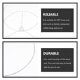 thumbnail image 3 of OULII 2 Sets of Iron Wire Lampshade Frame White for Table Light DIY Projects, 3 of 8