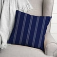 thumbnail image 3 of Creative Products Navy Lines 16 x 16 Indoor / Outdoor Pillow, 3 of 3