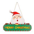 thumbnail image 1 of LED Lighted Christmas Door Sign Santa Cluas  Pendants (Santa Cluas), 1 of 8
