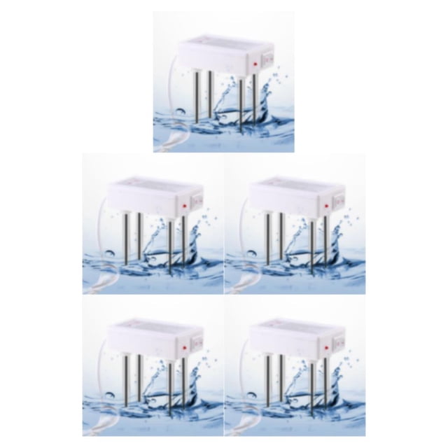 Transemion ABS Electrolysis Device Aluminum Iron Bar For Safe And Effective Water How To Water Tester 5Set