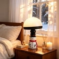 thumbnail image 7 of Christmas Snowman Night Light, LED Warm Light Eye-Friendly Desk Lamp, Bedroom Bedside Decorative Lamp, Cute Holiday Gift Ornament with Touch Control, 7 of 7