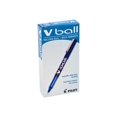 thumbnail image 1 of PILOT VBall Liquid Ink Rolling Ball Stick Pens, Extra Fine Point, Blue Ink, 12-Pack (35201) (PIL35201), 1 of 3