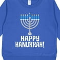 thumbnail image 3 of Inktastic Happy Hanukkah Menorah Toddler Sweatshirt, 3 of 4