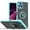 Sky Blue, variant on For T-Mobile REVVL 6 5G Q Shadow 1 Series TPU + PC Phone Case with Ring For T-Mobile REVVL 6 5G