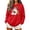 Red#C, variant on HomeDM Halloween Long Sleeve Sweatshirts Pumpkin Graphic Pullover Tops Crew Neck Cute Ghost