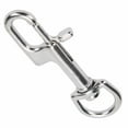 thumbnail image 3 of Single Ended Snap Clips, High Performance Lightweight Portable Convenient Eye  Snap Hooks  For Underwater Diving For Kayak Boat For Free Diving 90mm/3.5in, 3 of 8